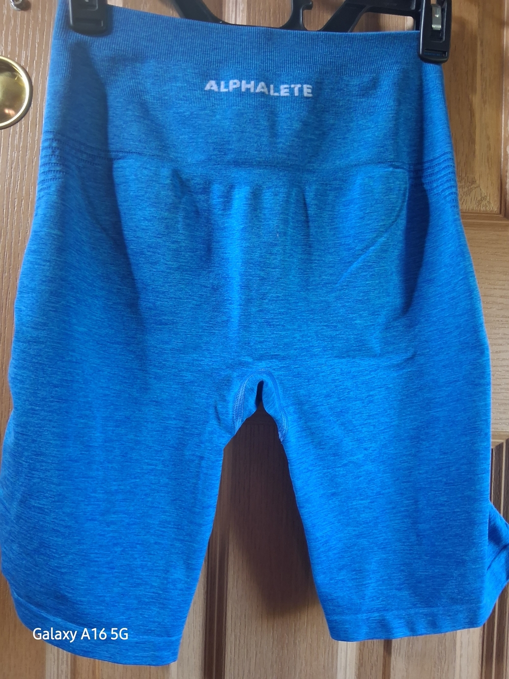 Alphalete Royal Blue Seamless Athletic High Waist Biker Shorts